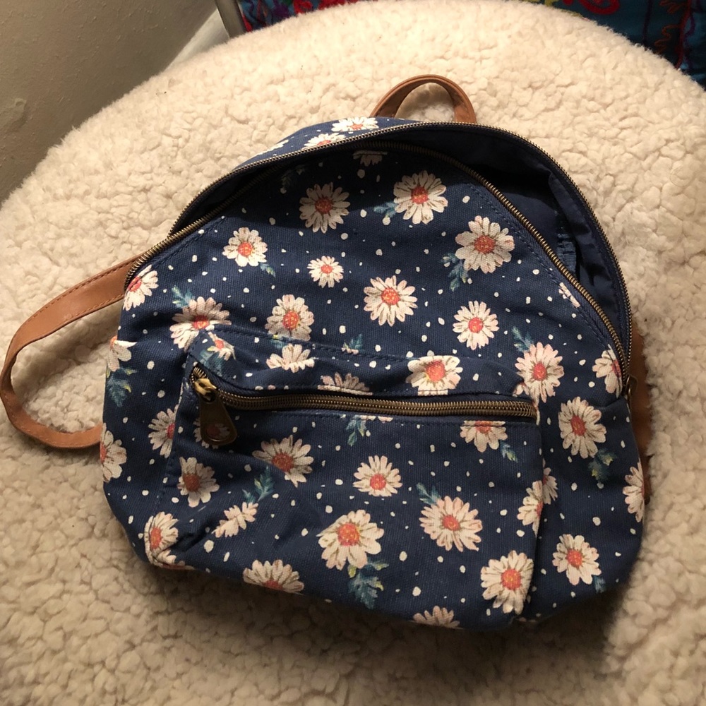 (SOLD) Floral small backpack purse from Target